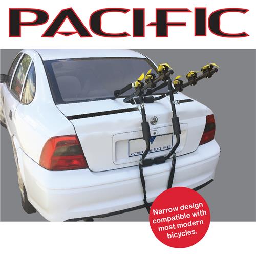 Pacific Narrow Boot Strap 3 Bike Car Rack