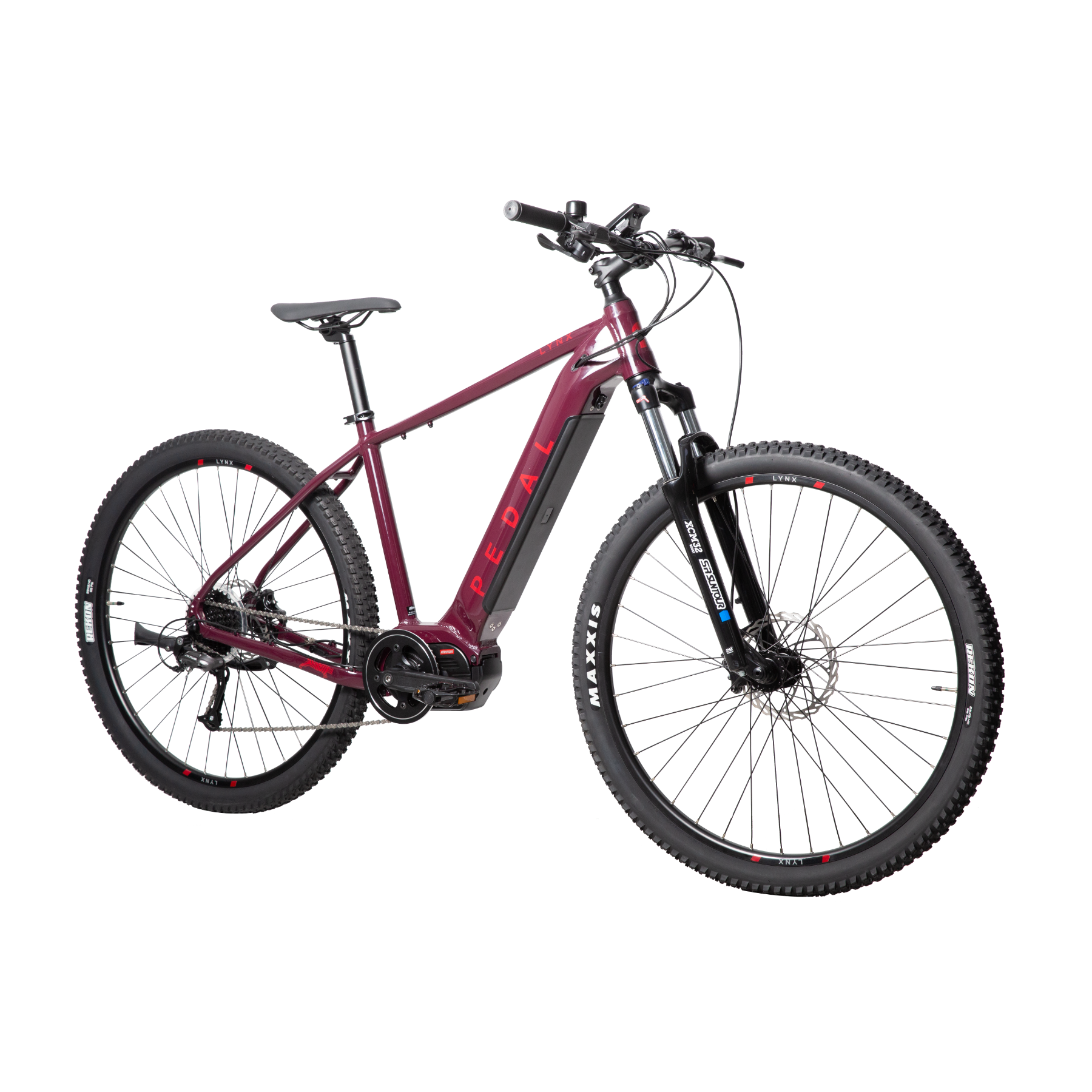 Pedal Lynx 2 Electric Hardtail Mountain Bike Red