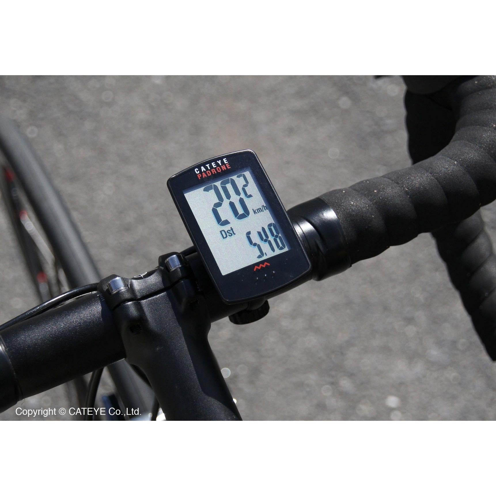 Cateye Padrone Digital Wireless Bluetooth W/Speed&Cad Sensor