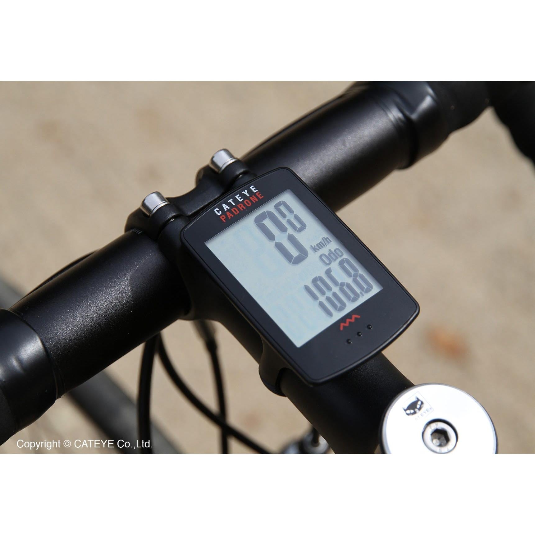 Cateye Padrone Digital Wireless Bluetooth W/Speed&Cad Sensor