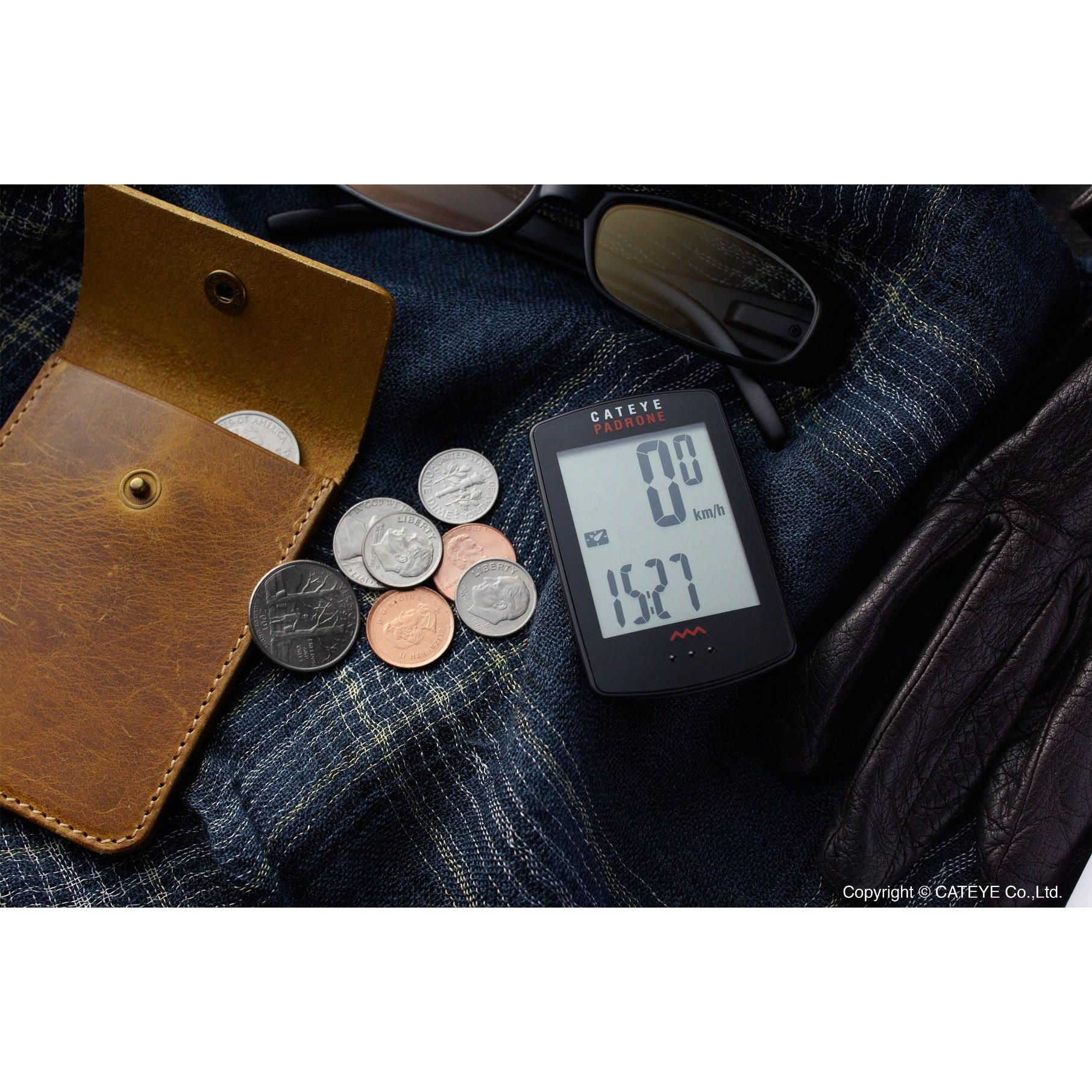 Cateye Padrone Digital Wireless Bluetooth W/Speed&Cad Sensor