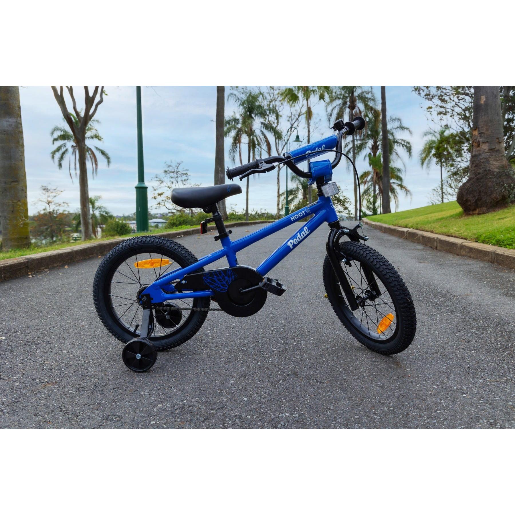 Pedal Hoot Alloy 16 Kids Bike Blue