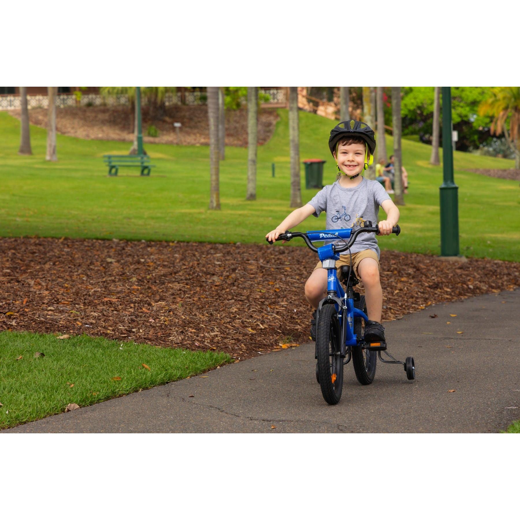 Pedal Hoot Alloy 16 Kids Bike Blue