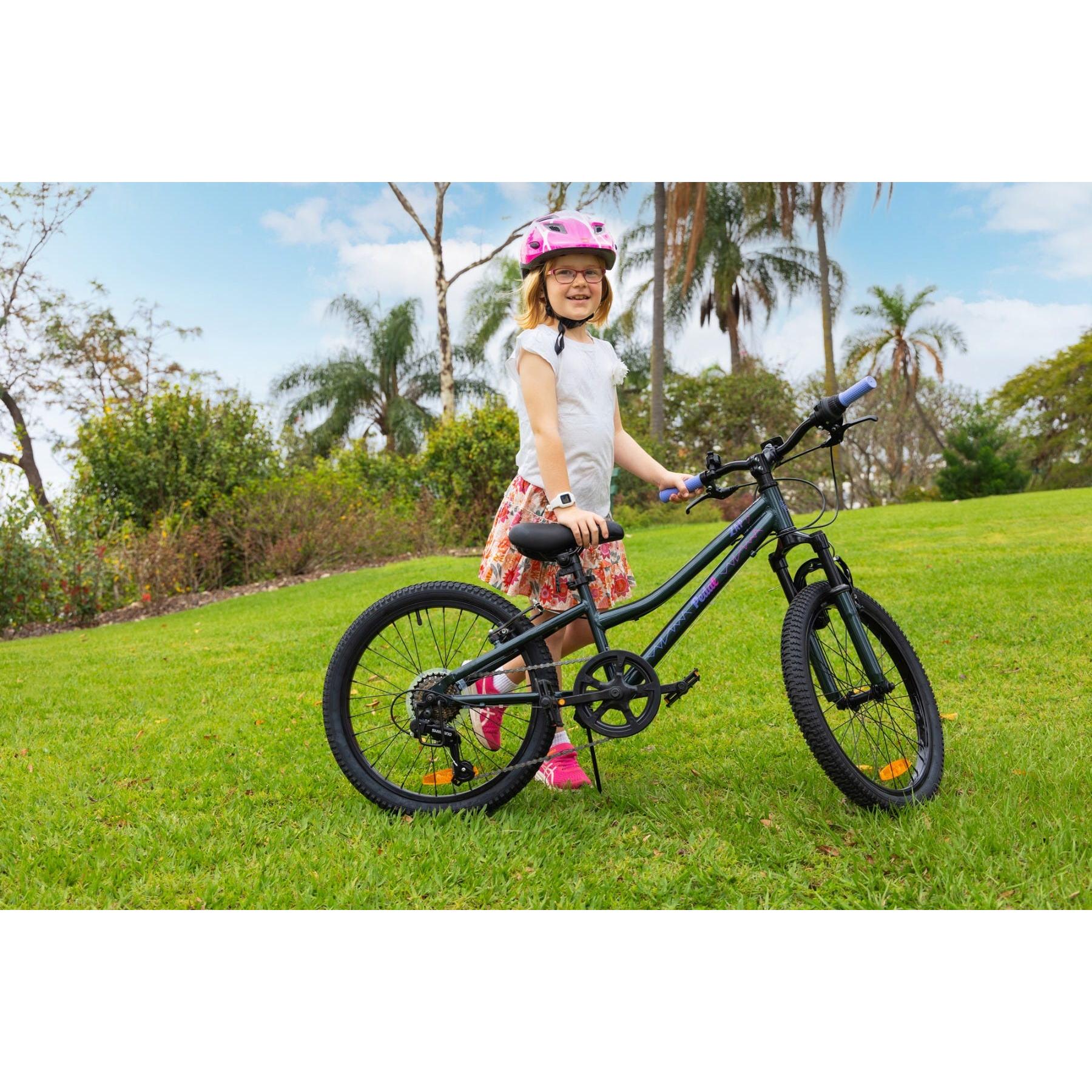 Pedal Zap 20'' Kids Bike Grey/Pink