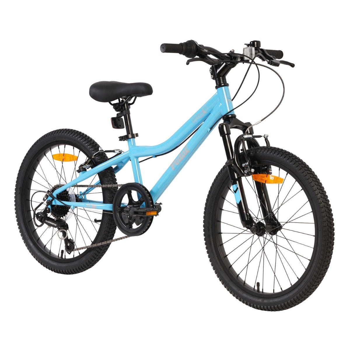 Pedal Spike 20'' Kids Bike Steel Light Blue