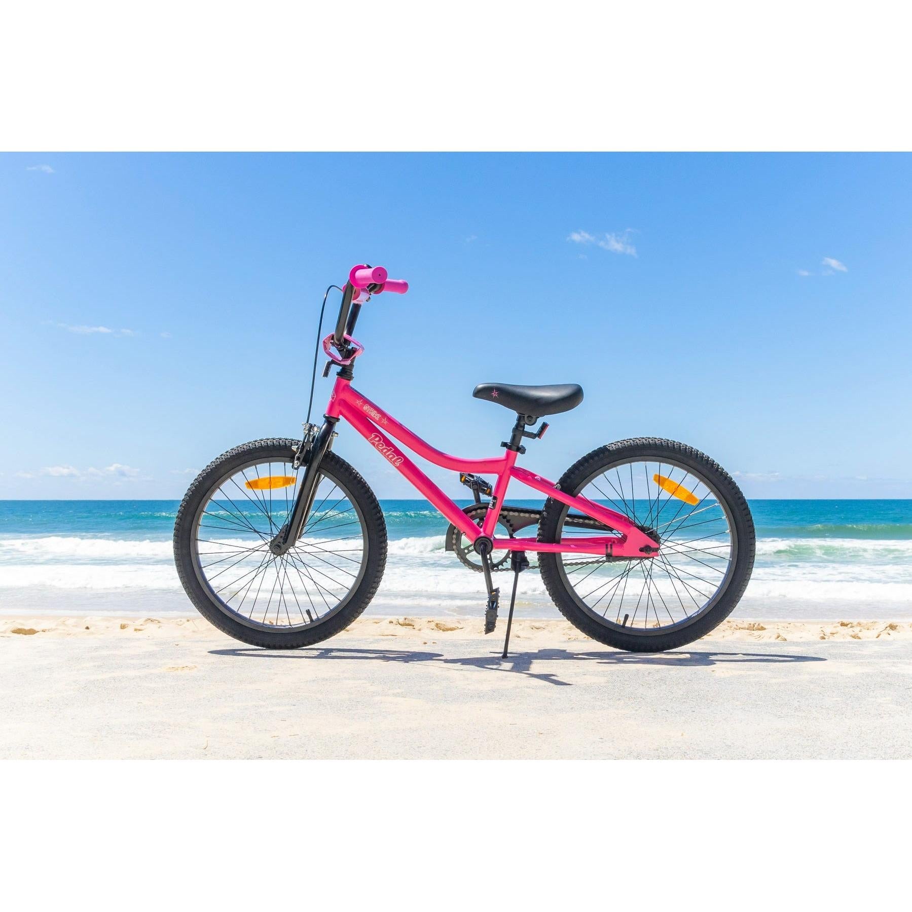 Pedal Strike 20'' Steel Kids Bike Pink/White