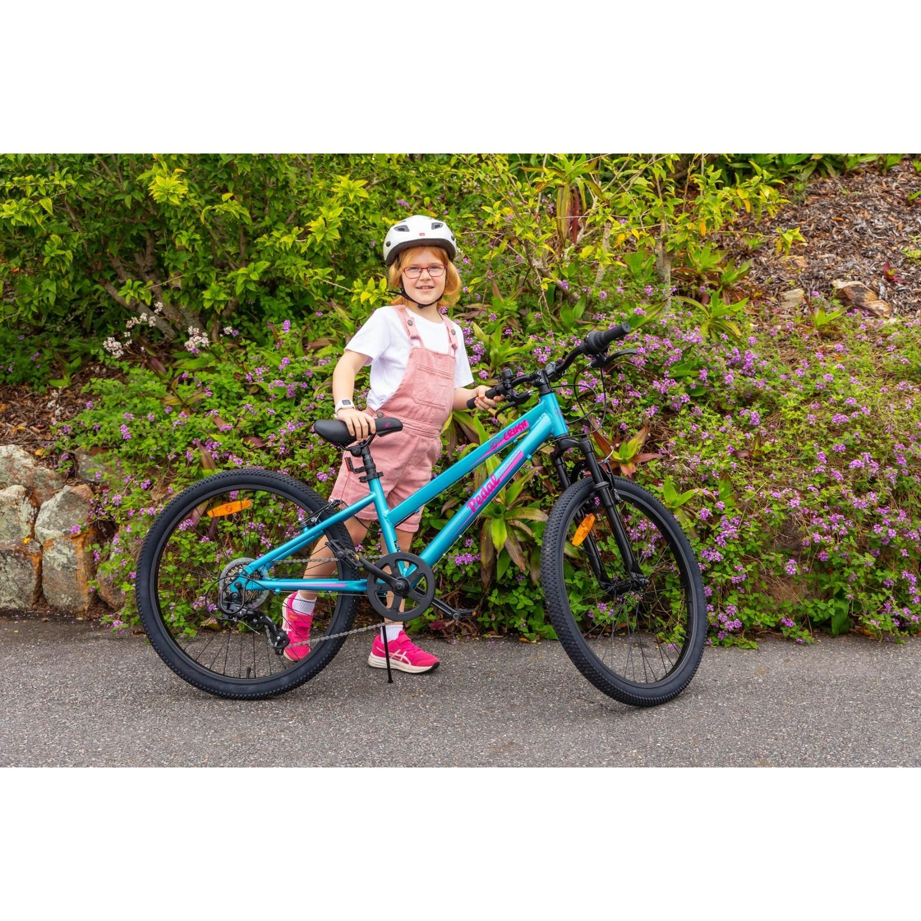Pedal Crush Kids Bike Turquoise/Pink