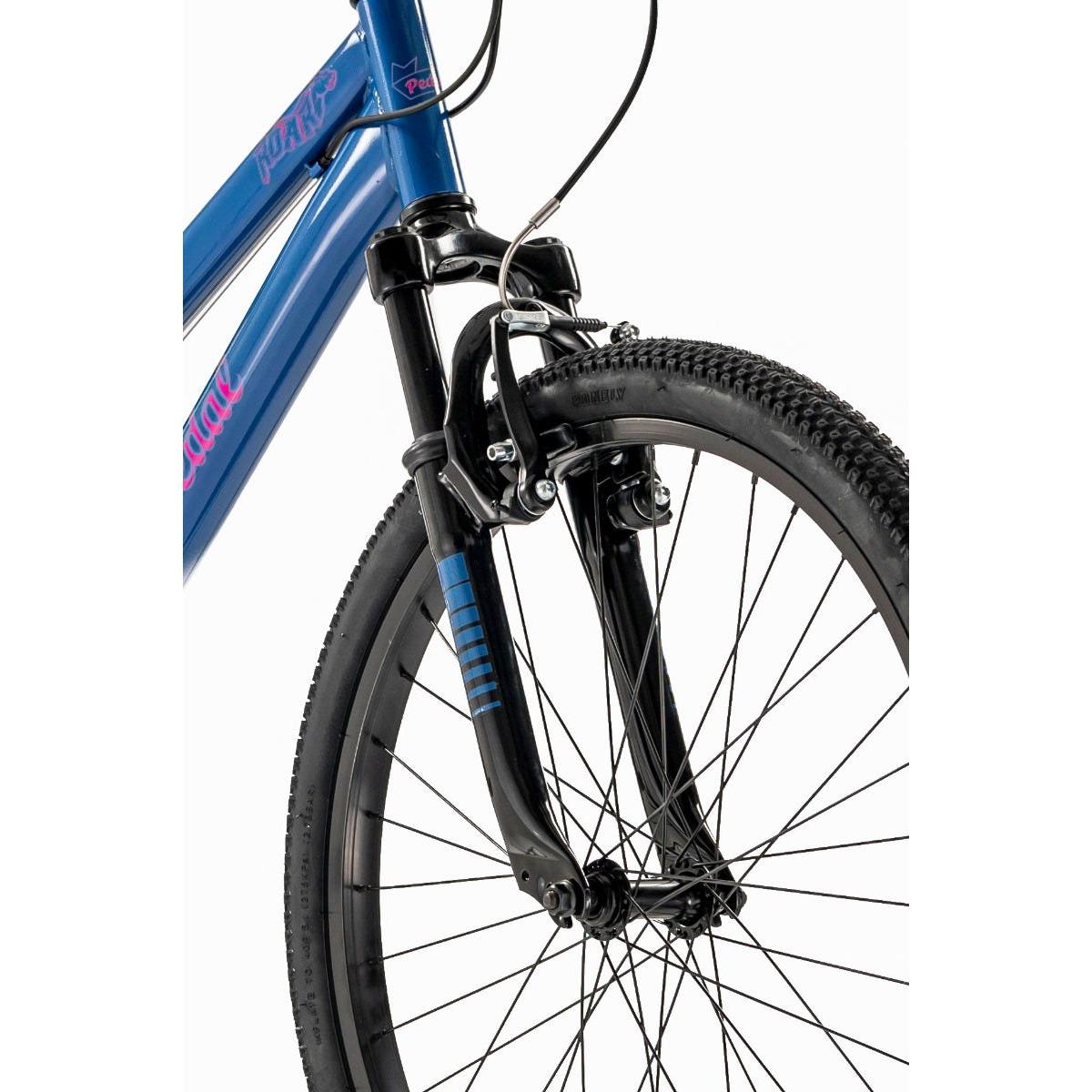 Pedal Roar 24'' Kids Bike Steel Blue Pink
