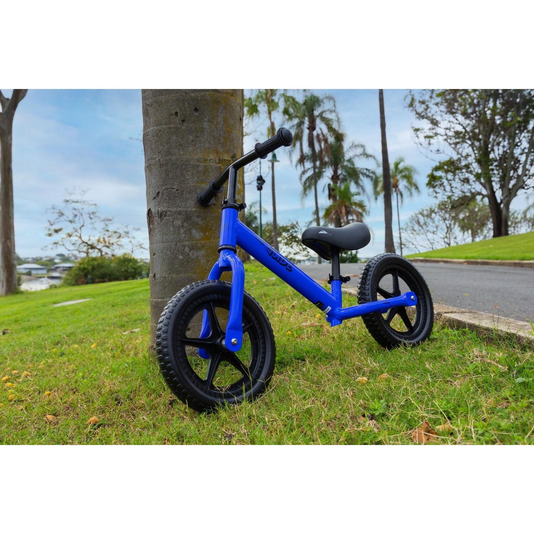 Pedal Glide Alloy 12'' Balance Bike Blue – 99 Bikes