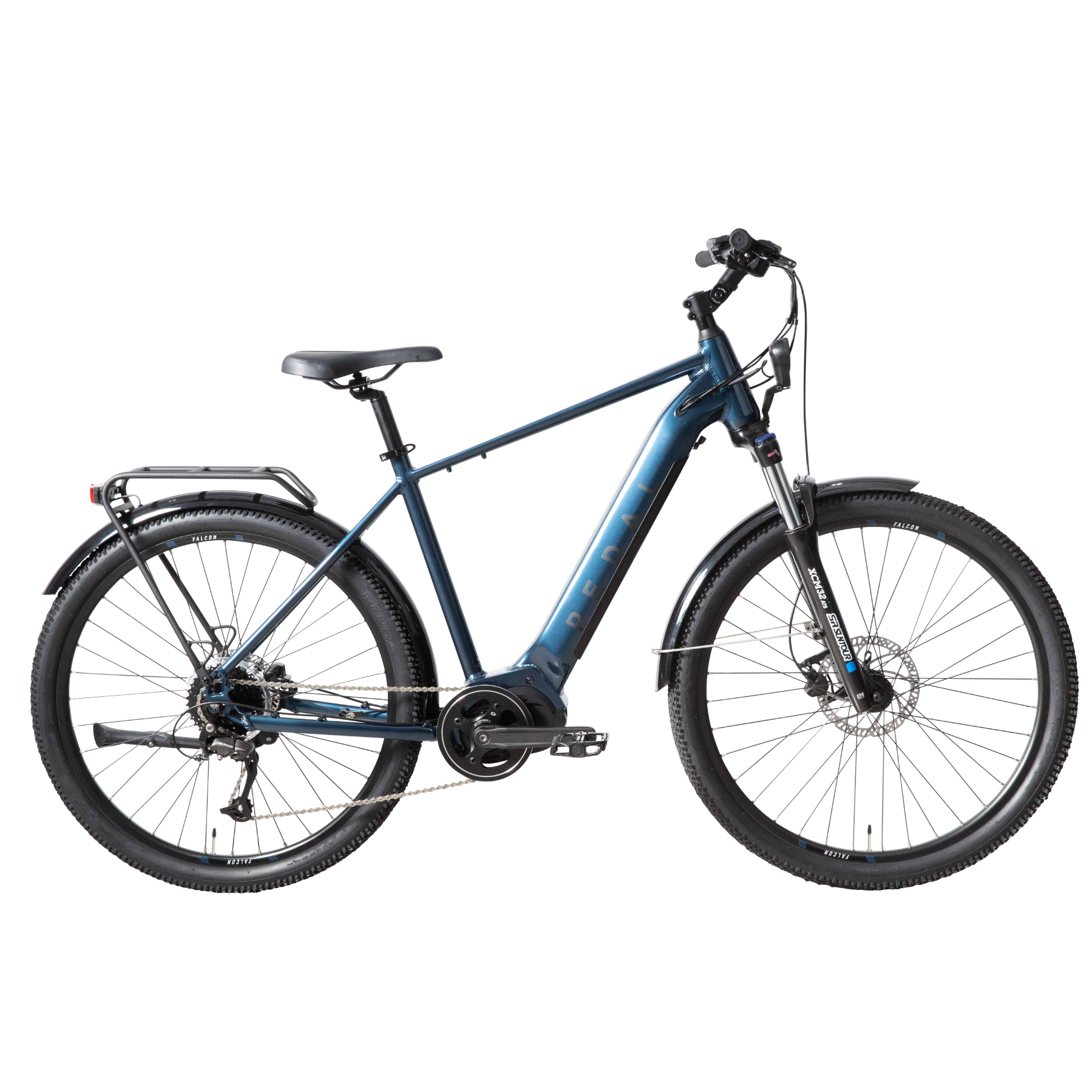 Pedal Falcon 3 Electric Hybrid Bike Midnight Blue