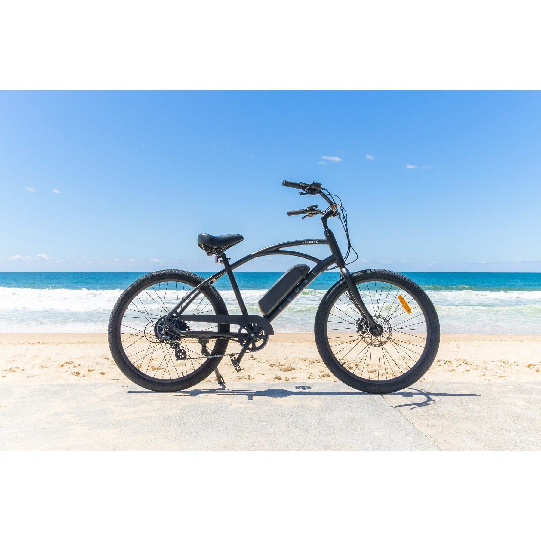 Electric Bike Hyper Bicycles Women's Beach Cruiser MOONCOOL
