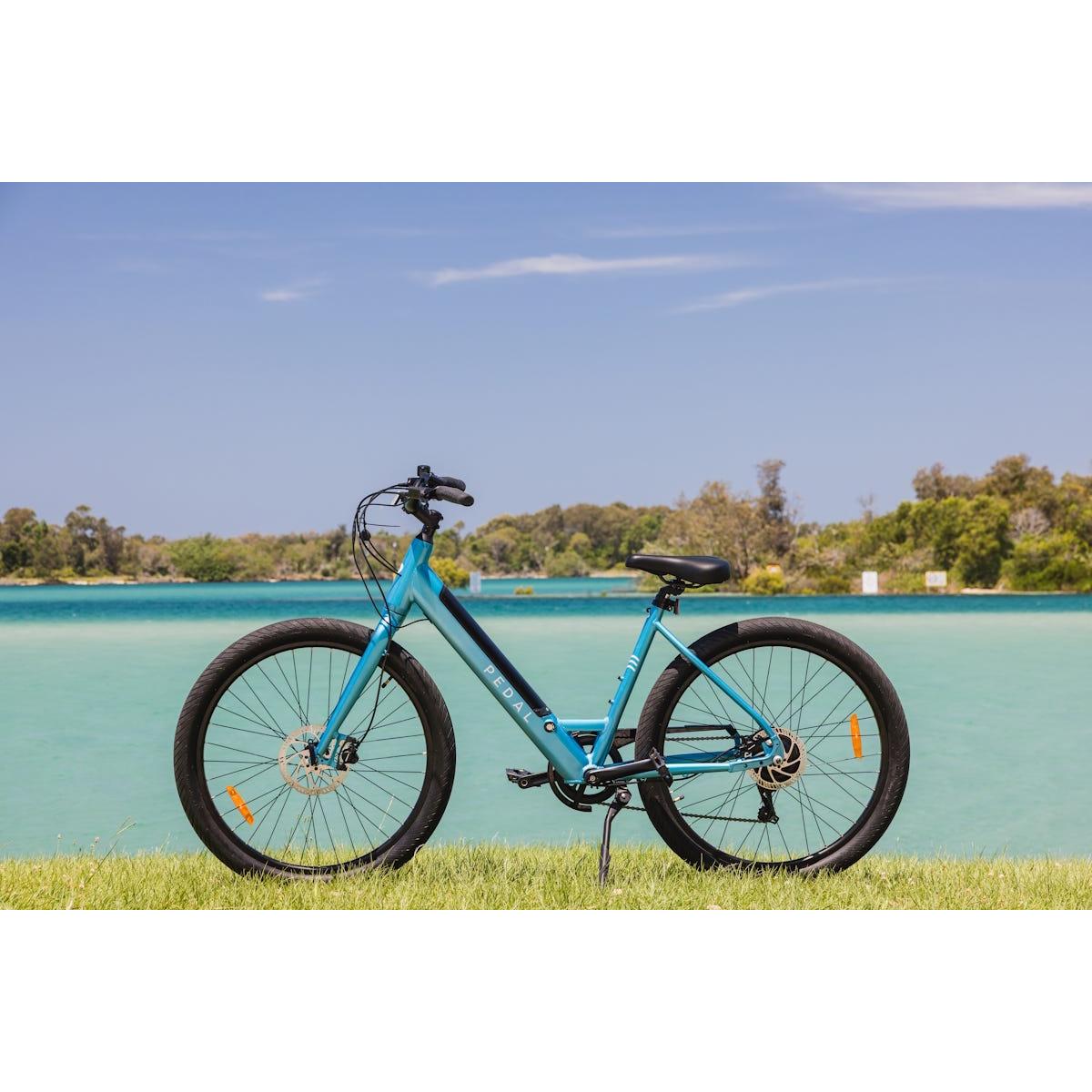 Pedal Breeze ST Electric Cruiser Bike Satin Flare Black