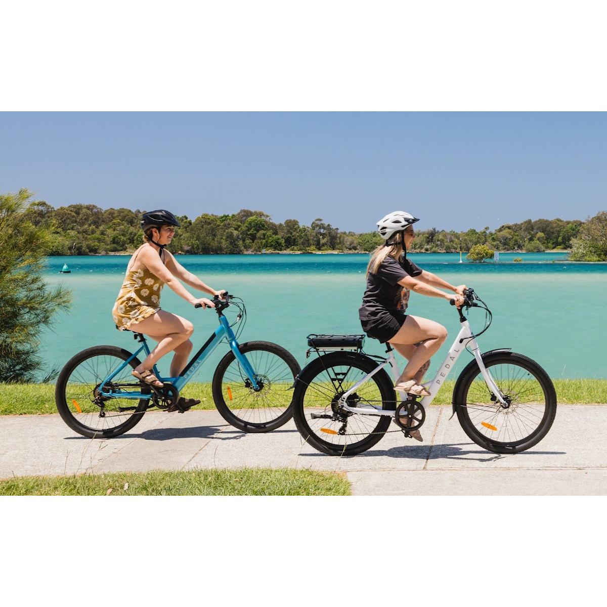 Pedal Breeze ST Electric Cruiser Bike Satin Flare Black