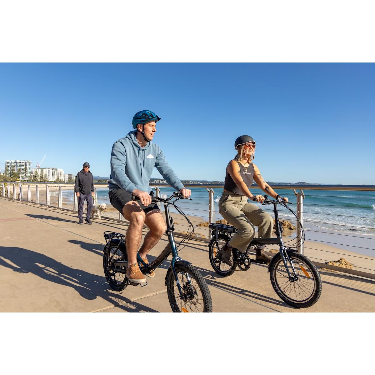 Pedal Derby Electric Folding Bike Dark Navy