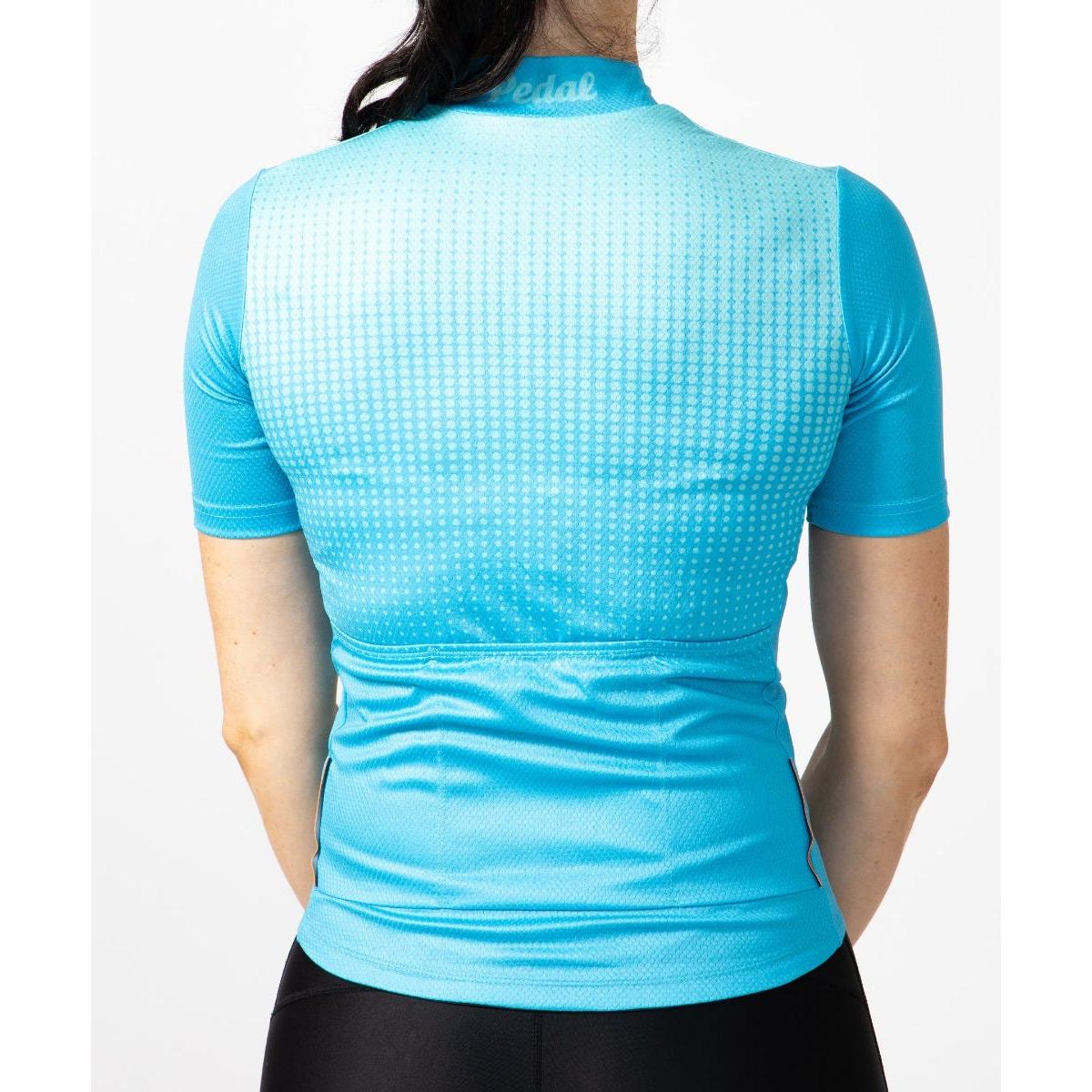 Pedal Womens Short Sleeve Jersey Teal