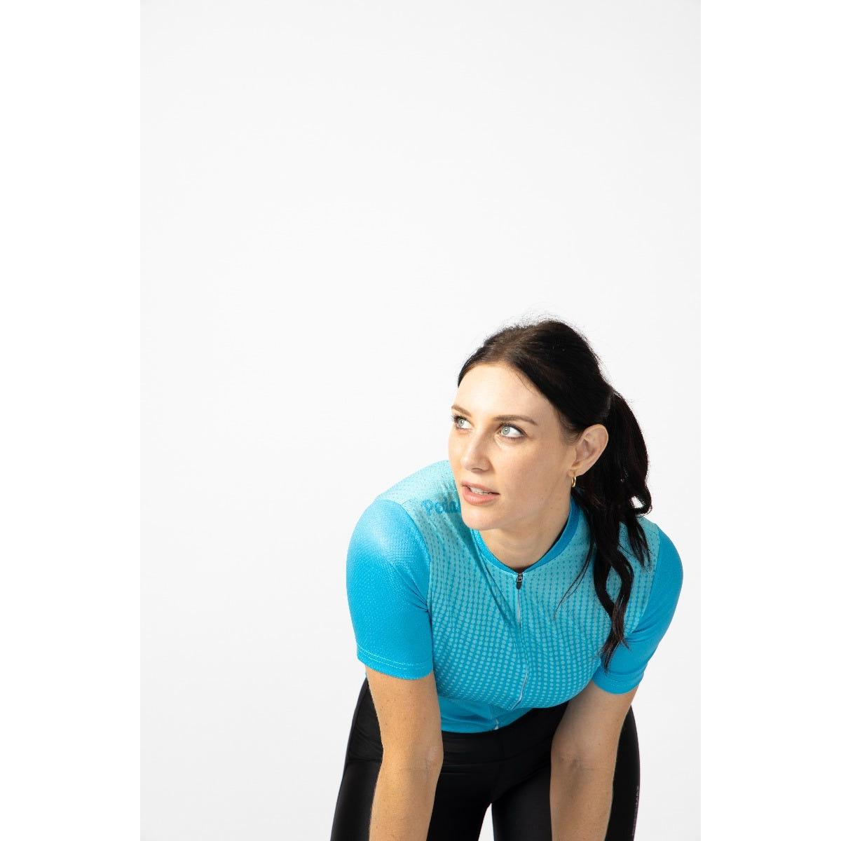 Pedal Womens Short Sleeve Jersey Teal