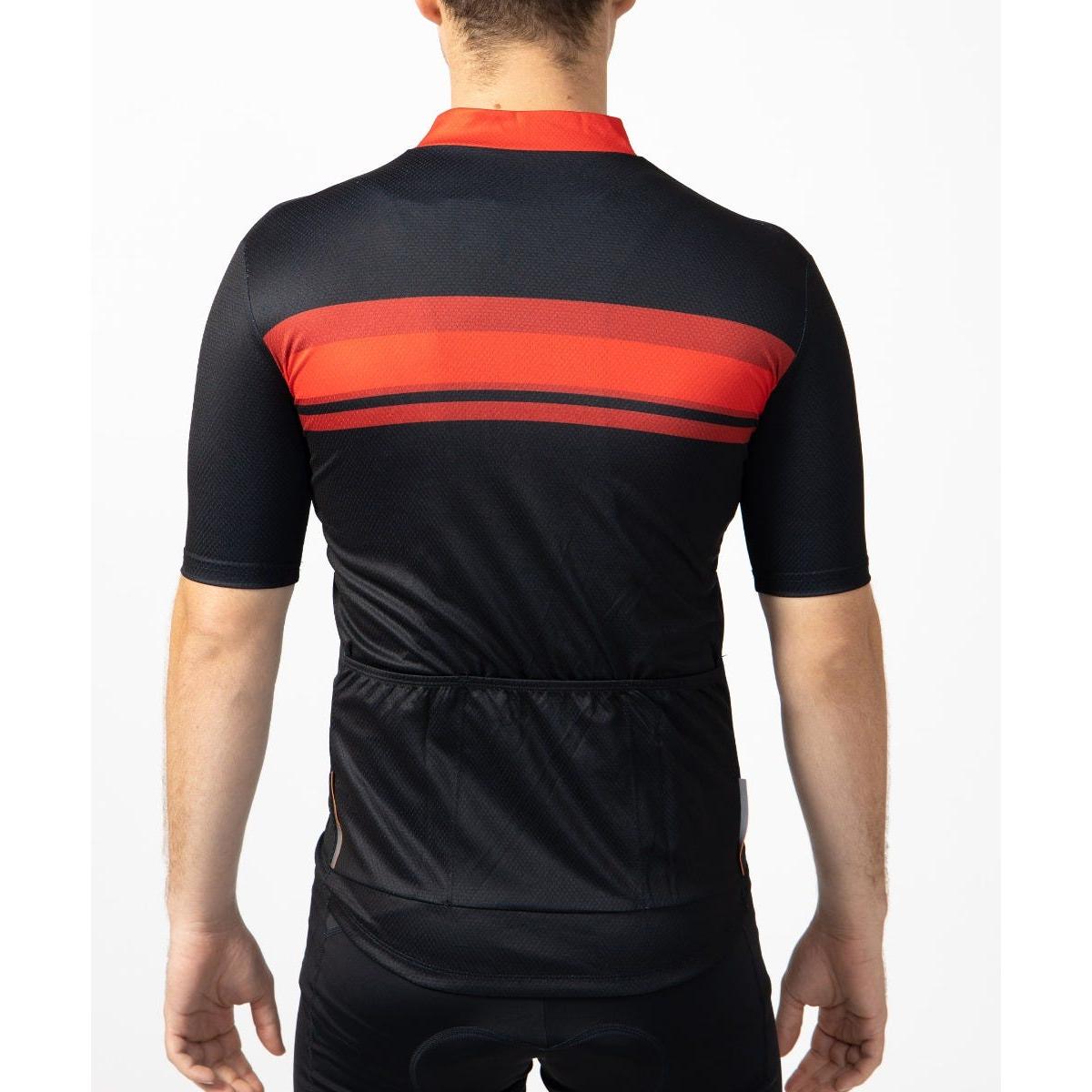 Pedal Short Sleeve Jersey Black Red