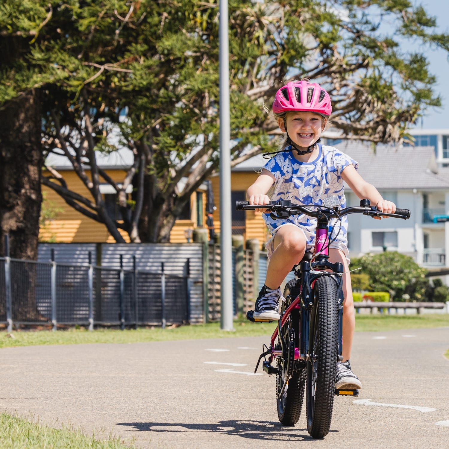 Pedal Zap 20'' Kids Bike Pink/White