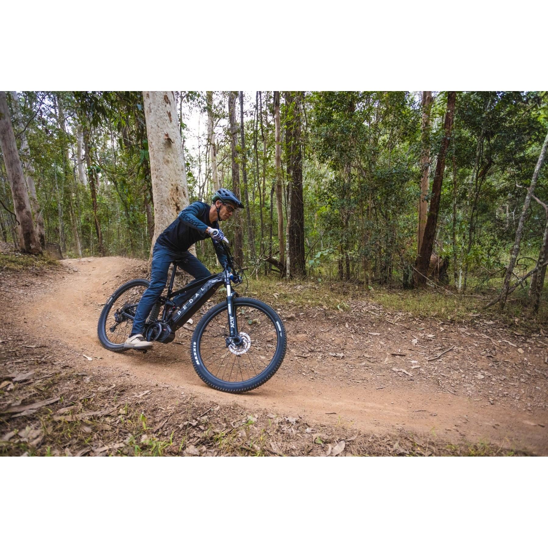 Pedal Titan 2 Electric Dual Suspension Mountain Bike Cosmic Black