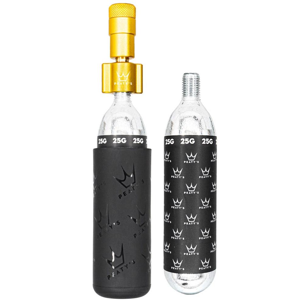 Peaty's Holeshot CO2 Inflator Kit MTB 25g Gold