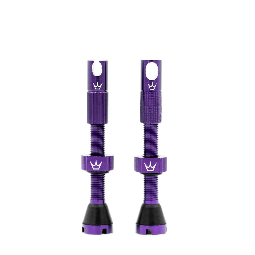 Peaty's x Chris King MK 2 Tubeless Valves Violet 42mm