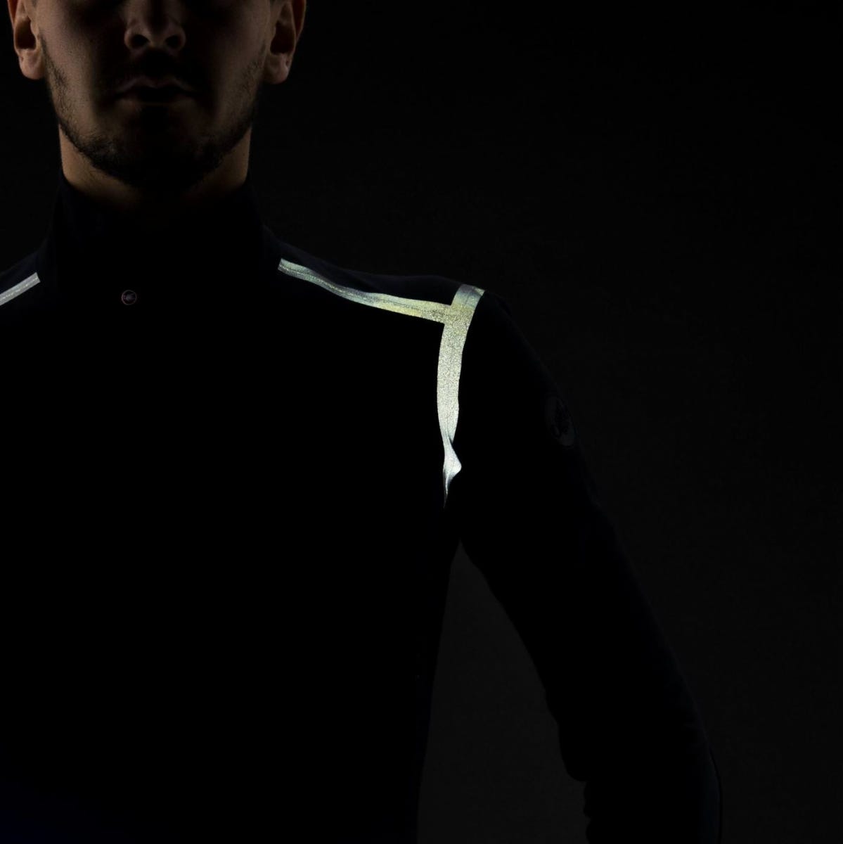 Castelli Perfetto Rosso Corsa LS Jersey Light Black