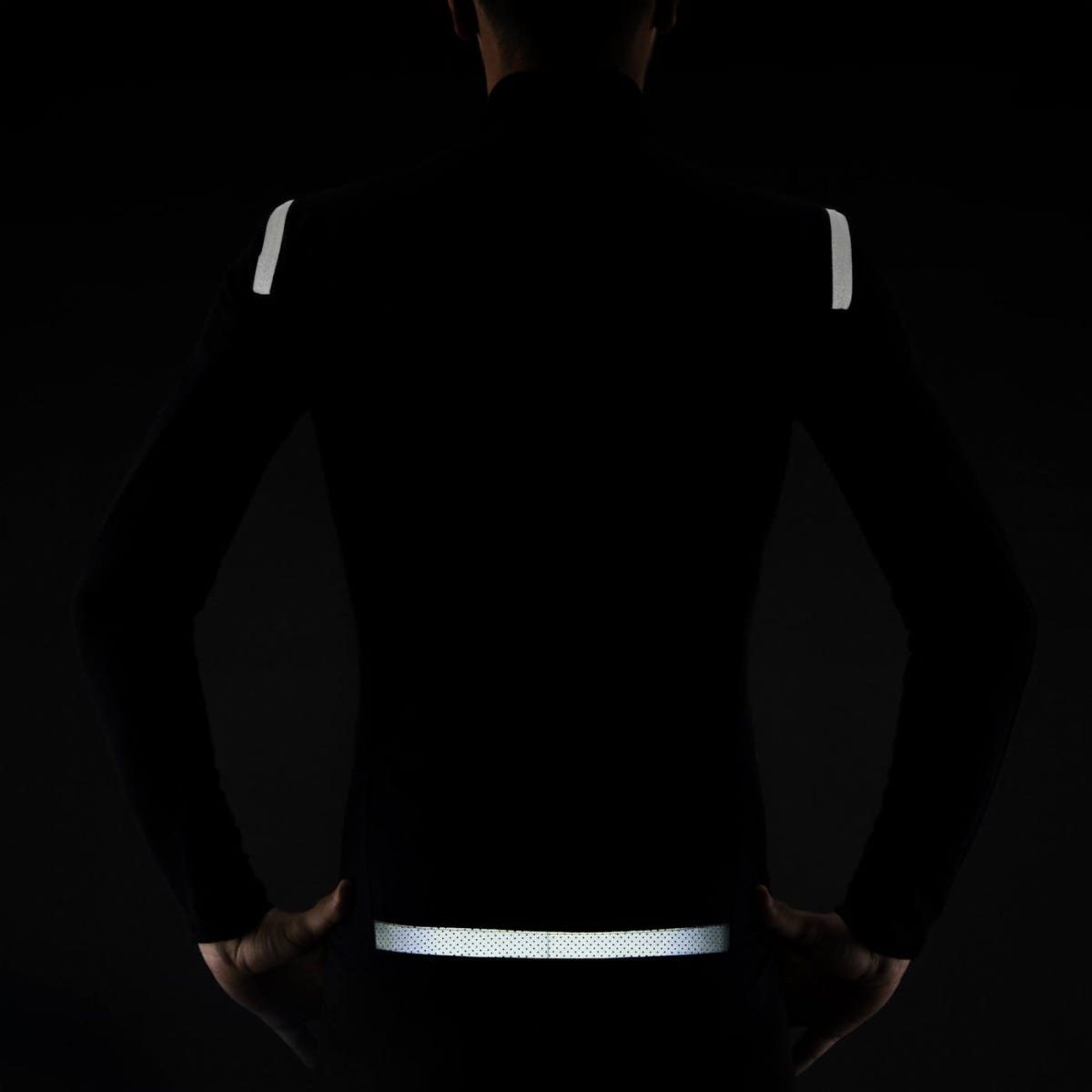 Castelli Perfetto Rosso Corsa LS Jersey Light Black