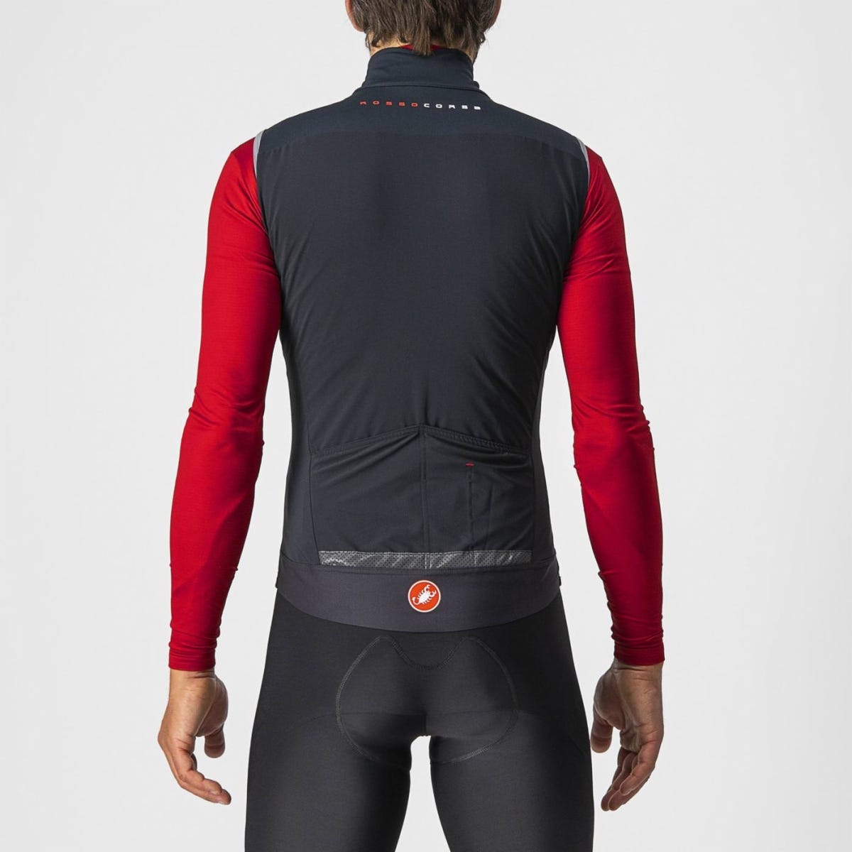 Castelli Perfetto Rossa Corsa Men's Vest Light Black