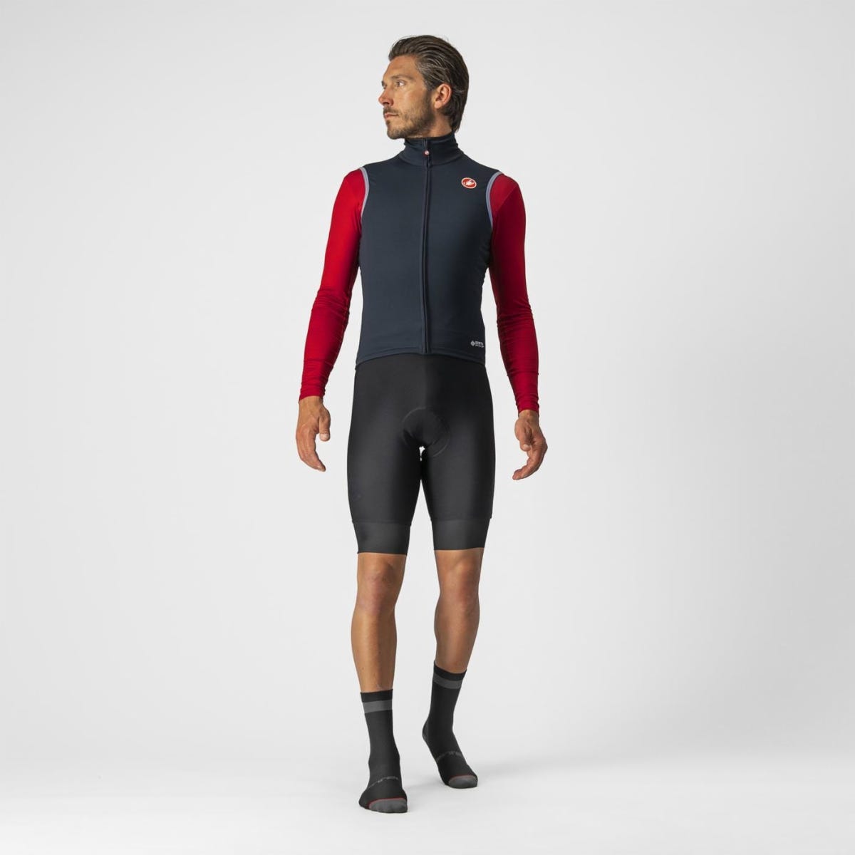 Castelli Perfetto Rossa Corsa Men's Vest Light Black