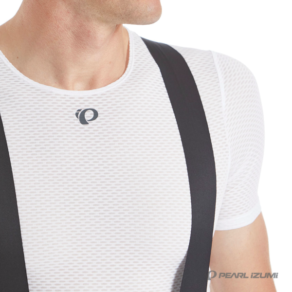 Pearl Izumi Transfer Mesh Short Sleeve Baselayer White