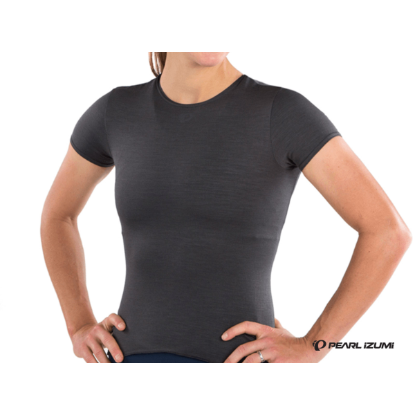 Pearl Izumi Merino Short Sleeve Women's Baselayer Black