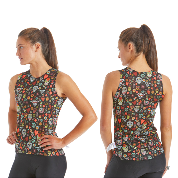Pearl Izumi Transfer Mesh Sleeveless Women's Baselayer Skulls