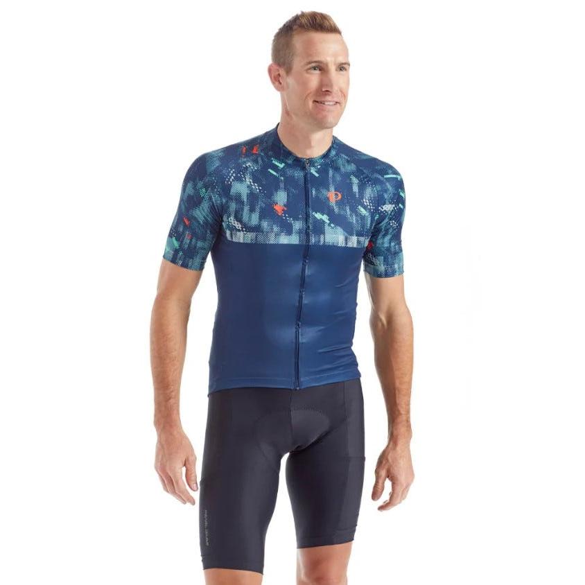 Pearl Izumi Attack Short Sleeve Jersey Navy Disrupt