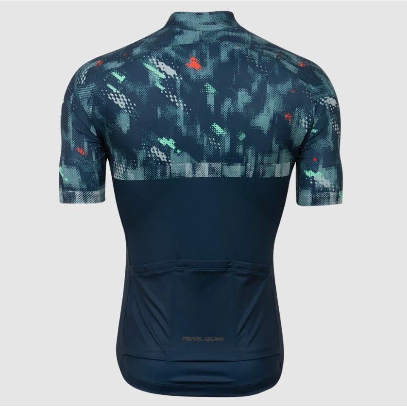 Pearl Izumi Attack Short Sleeve Jersey Navy Disrupt