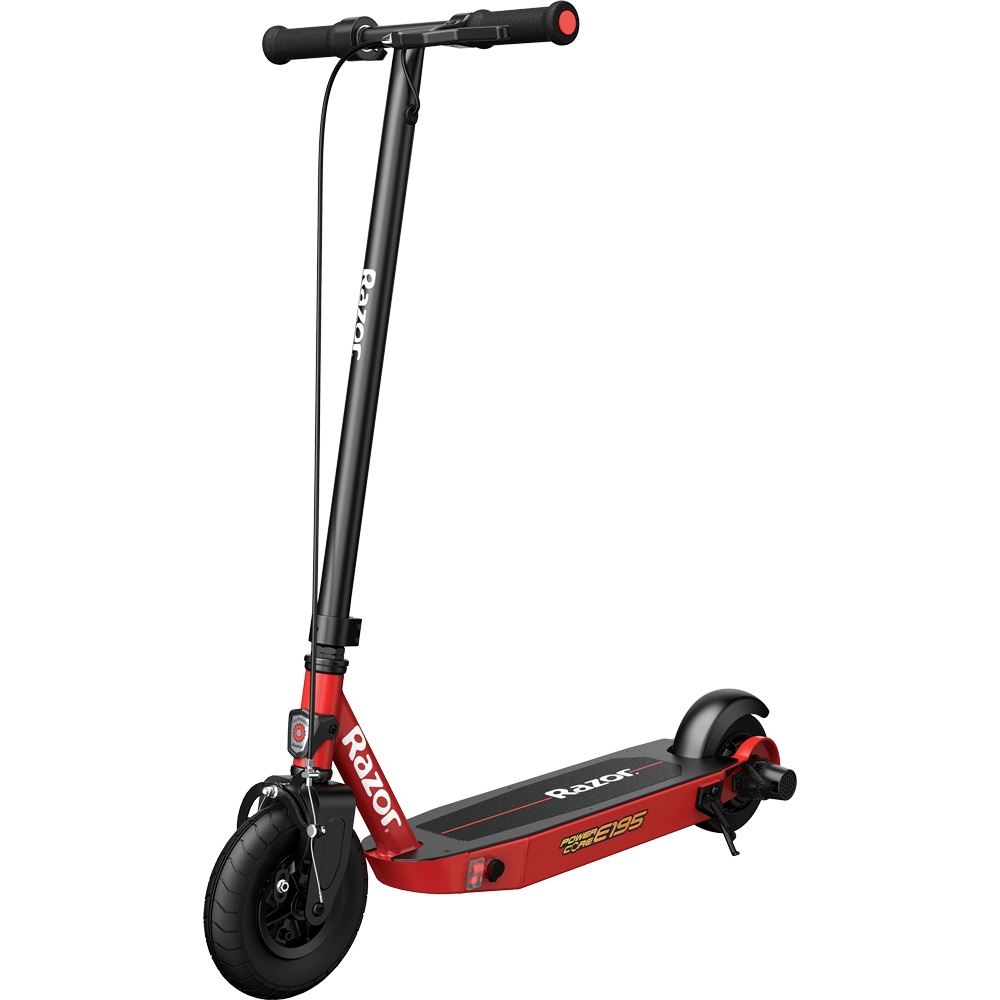 Razor PowerCore E195 Kids Electric Scooter Black