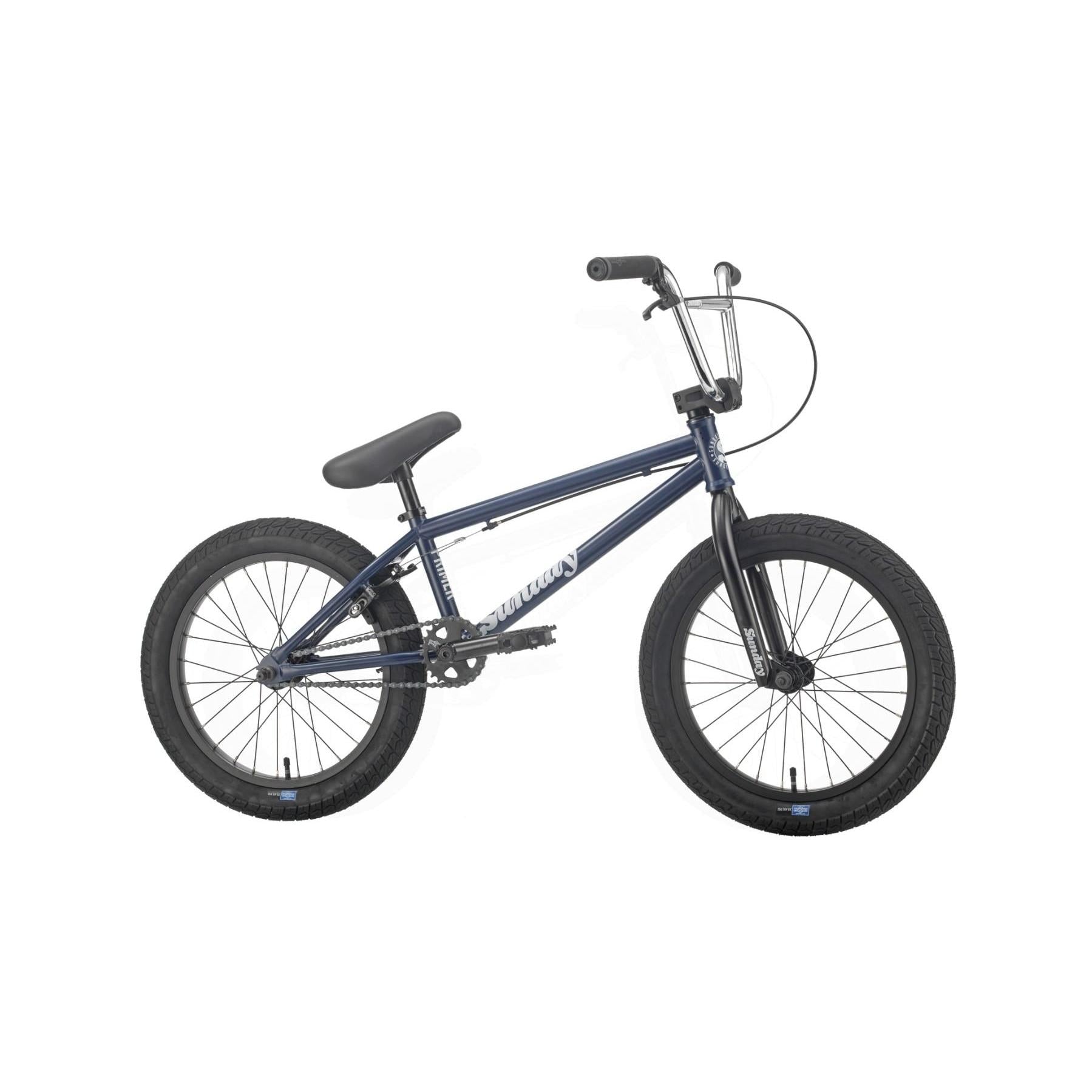 Sunday Primer BMX Bike 18 Inch Matt Midnight Blue