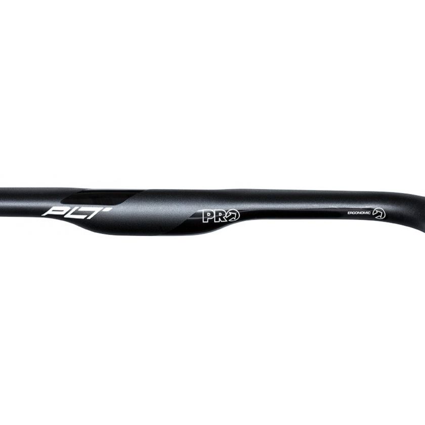 PRO PLT Compact Ergo Road Handlebars 40cm x 31.8mm Black