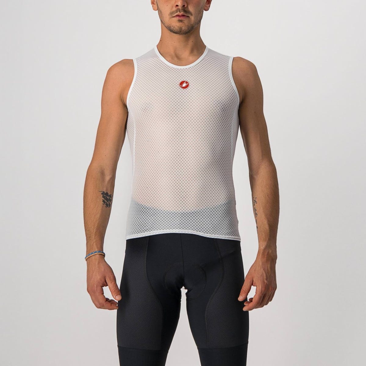 Castelli Pro Issue Sleeveless Base Layer White