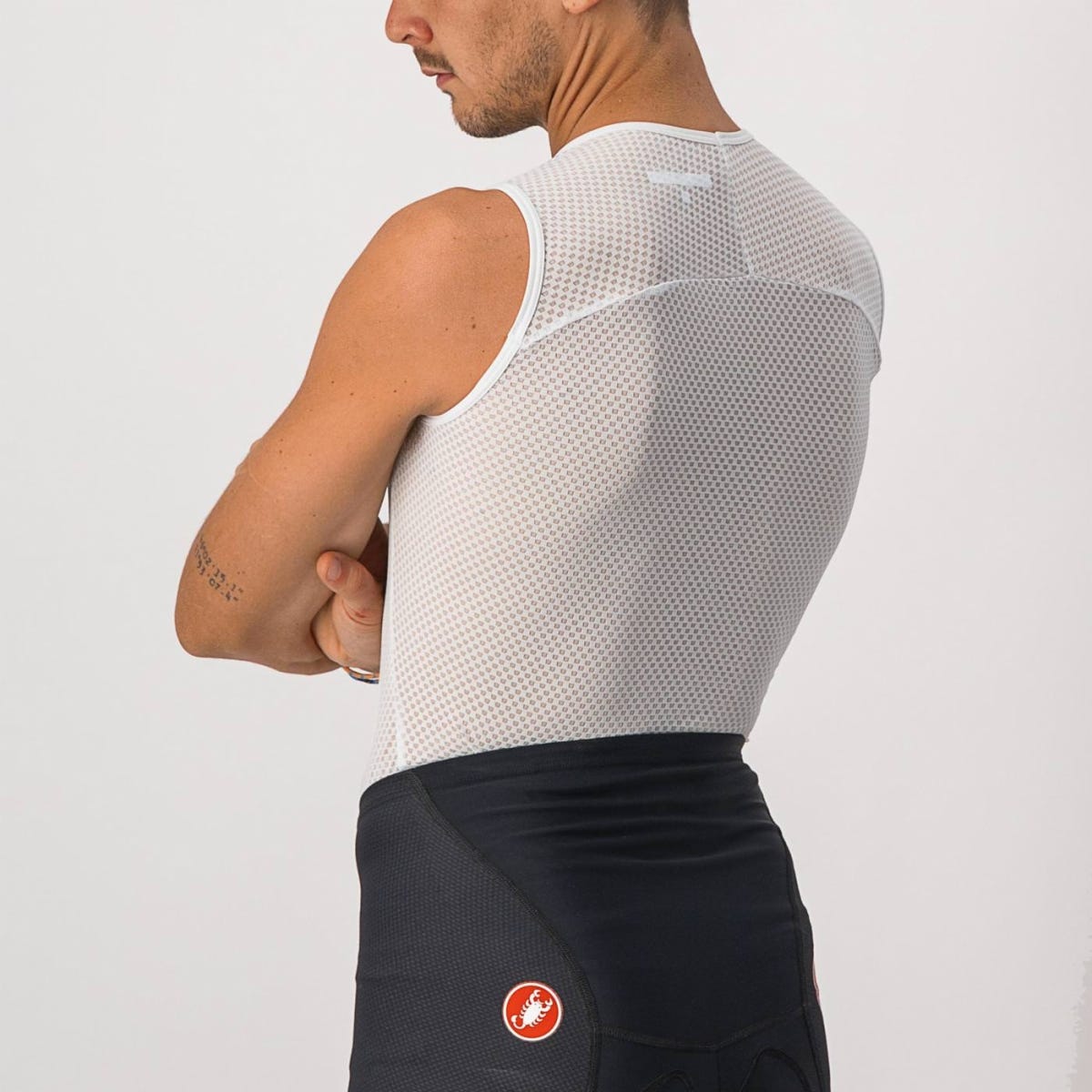 Castelli Pro Issue Sleeveless Base Layer White