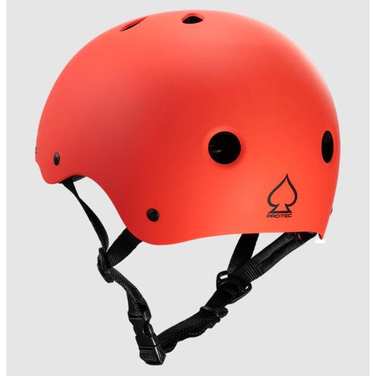 Protec Classic Certified Helmet Matte Red