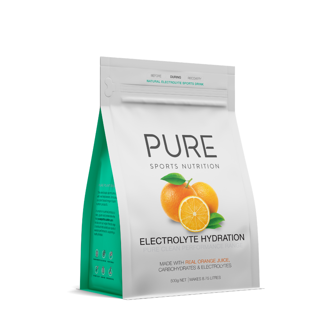 PURE Orange Electrolyte Hydration Powder 500g