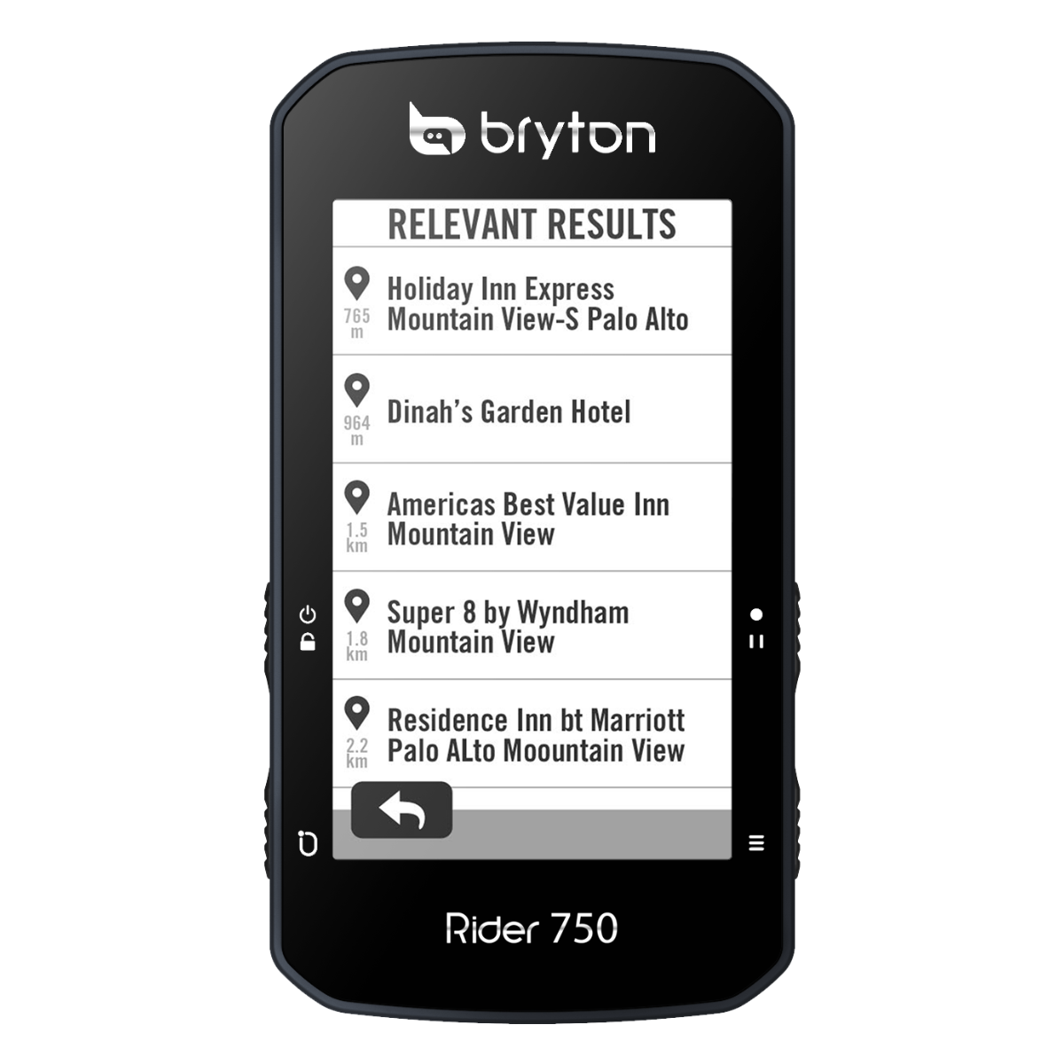Bryton Rider 750E Bike Computer