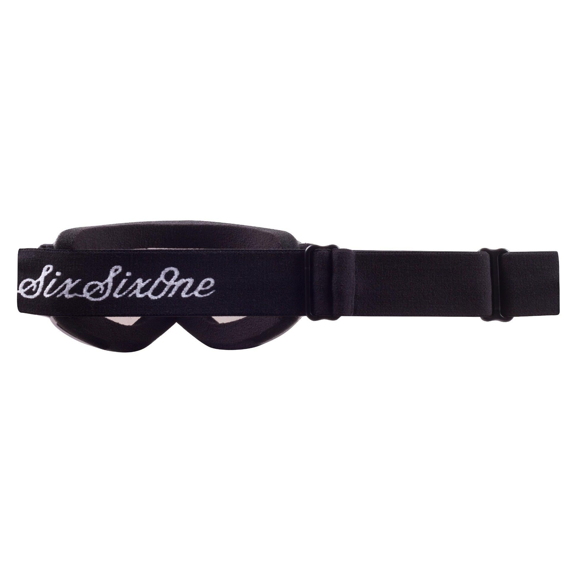 661 Radia Goggles Script Black
