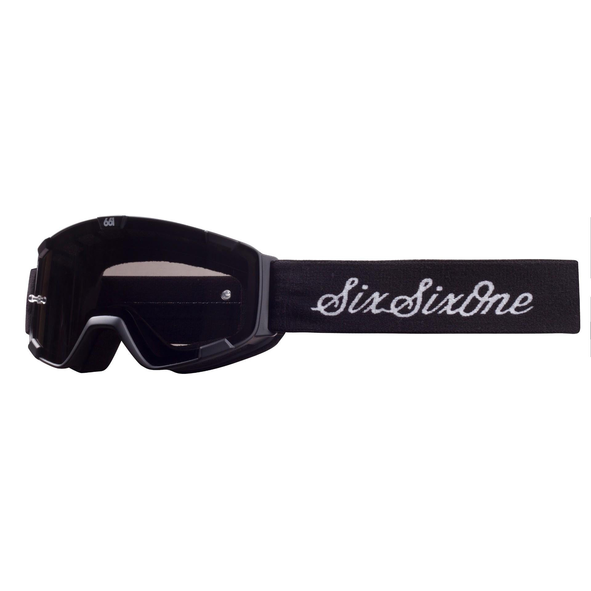 661 Radia Goggles Script Black