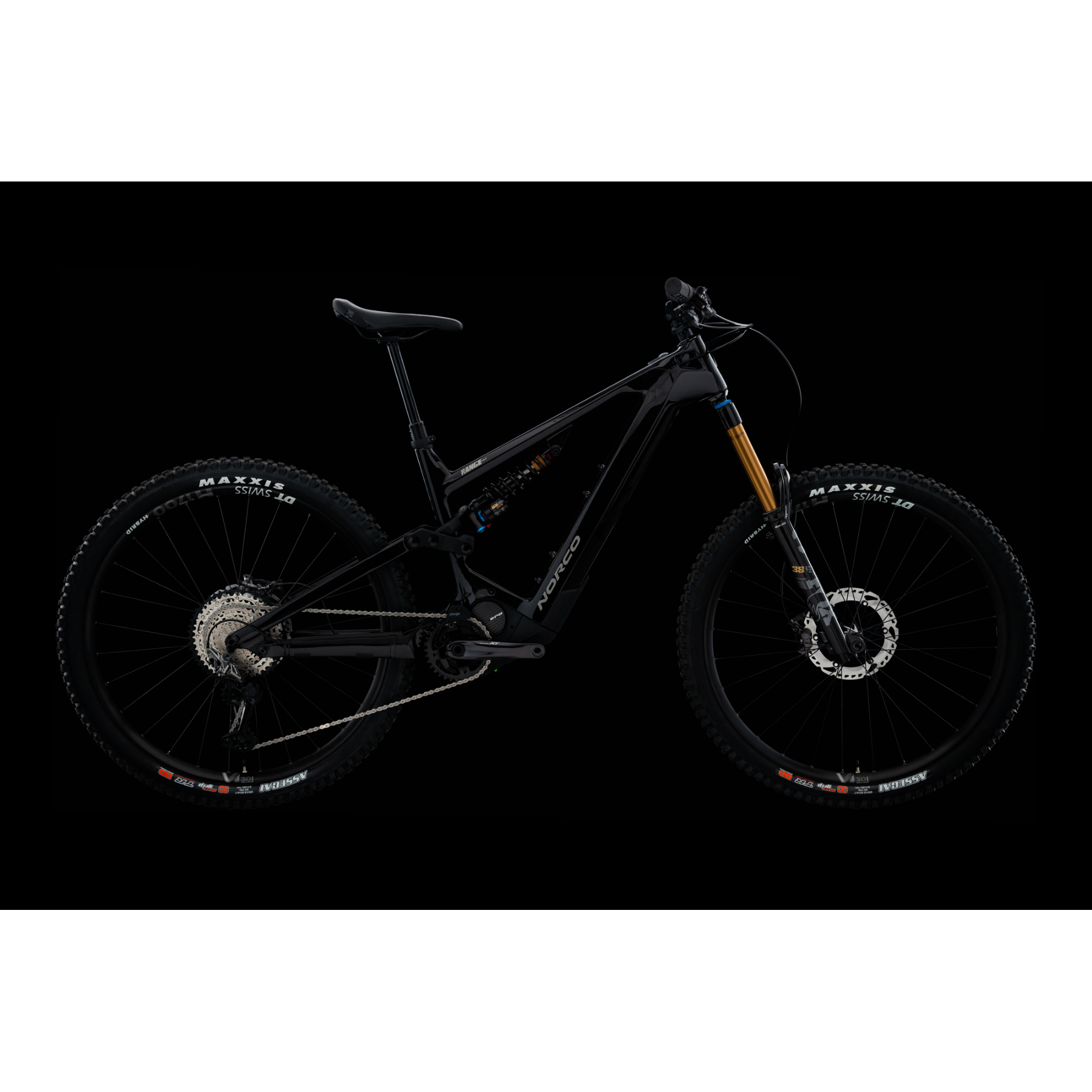 Norco Range VLT C1 Electric Enduro Bike Black