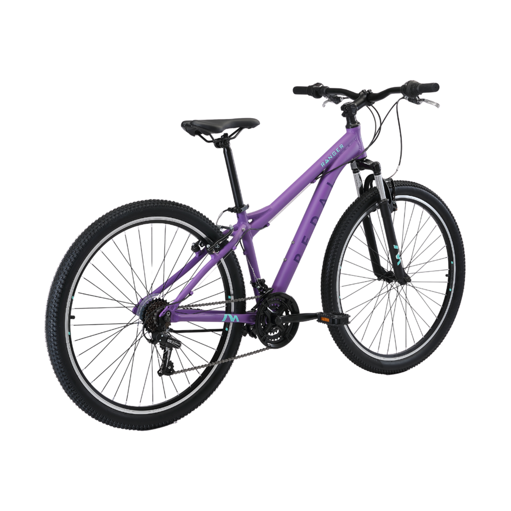 Pedal Ranger 3 Mountain Bike Lilac/Teal