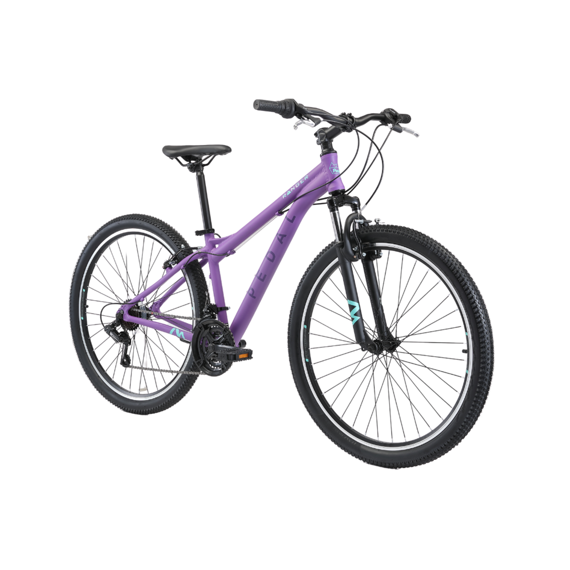 Pedal Ranger 3 Mountain Bike Lilac/Teal