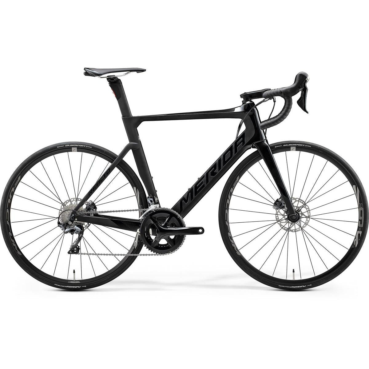 Merida Reacto Disc 5000 Road Bike Glossy Black/Silk Black (2020)