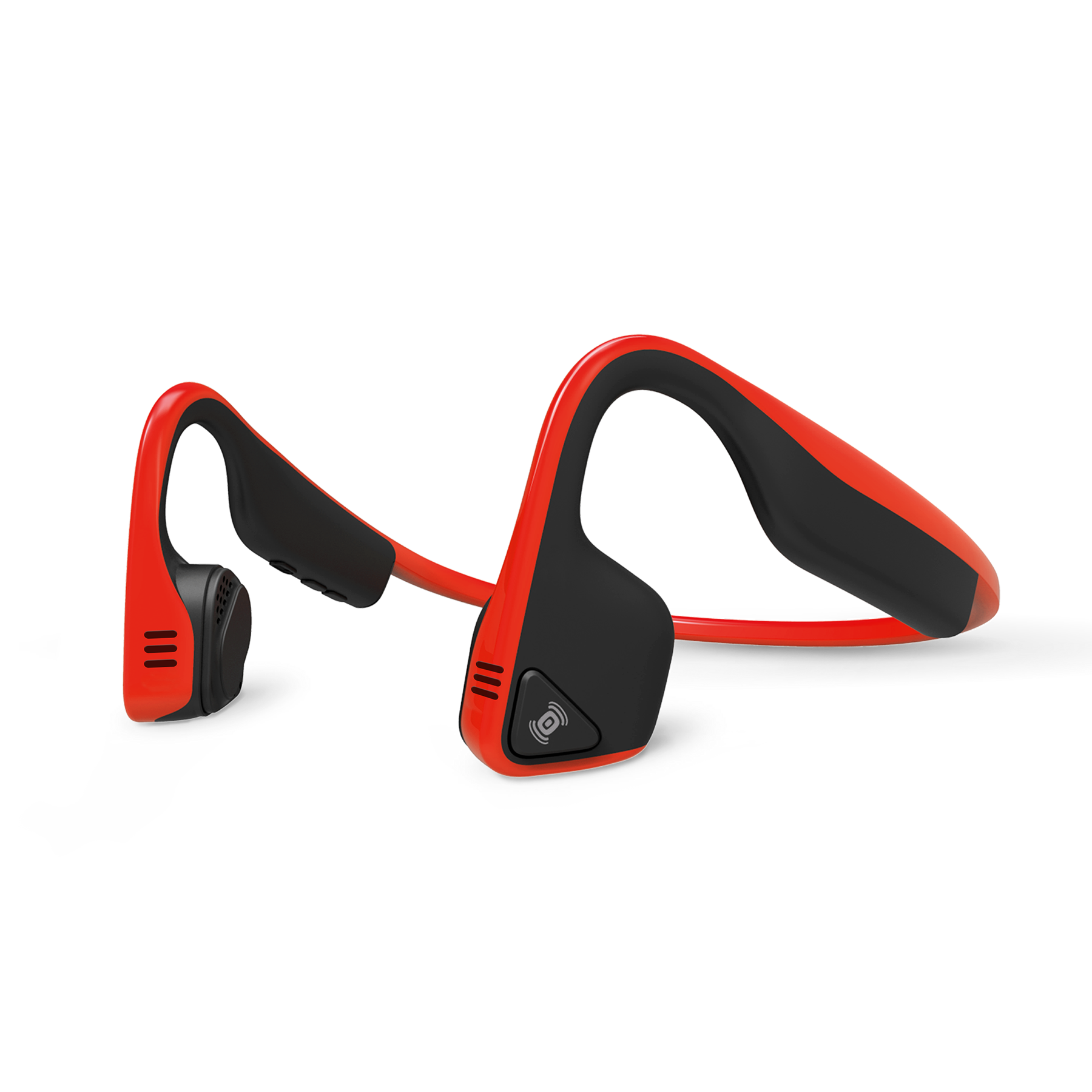 Aftershokz Titanium Wireless Headphones with Dual Mic Red
