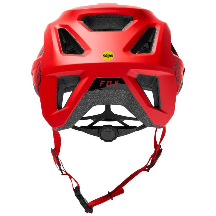 FOX Mainframe Youth MIPS Helmet Fluorescent Red 2024